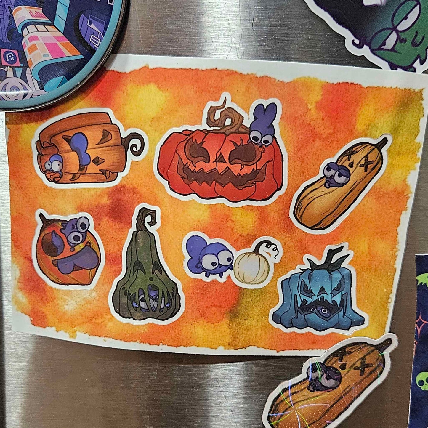 JACK O'LANTERN full sticker sheet