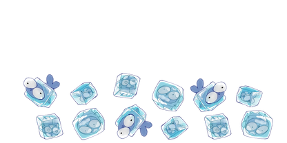 YCH icecube fish tumbler